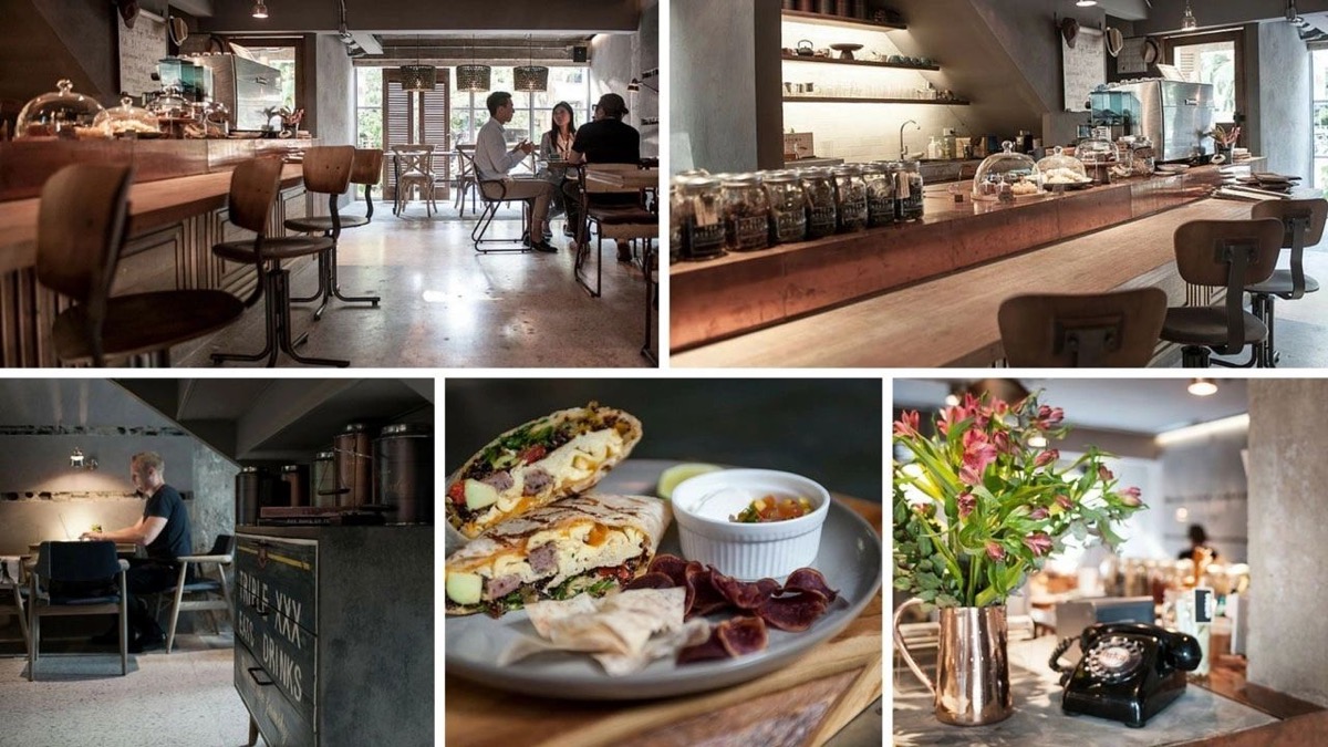 The plant-filled room at Luka Sukhumvit 31