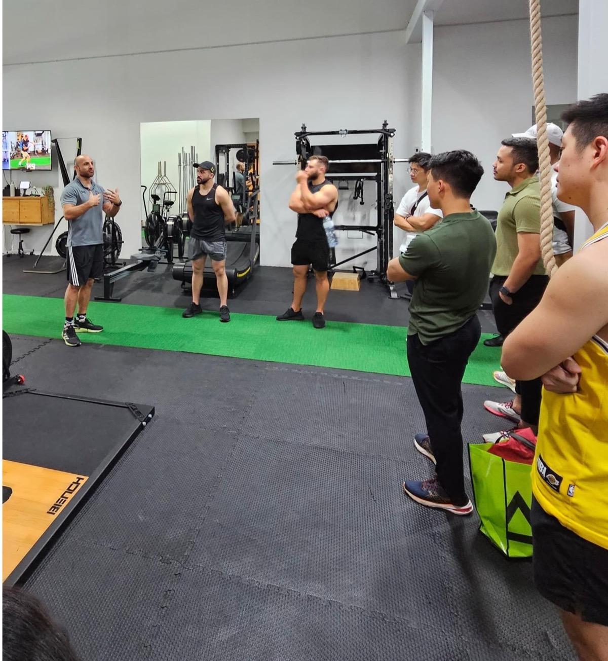 The training studio at MOVE Private Fitness