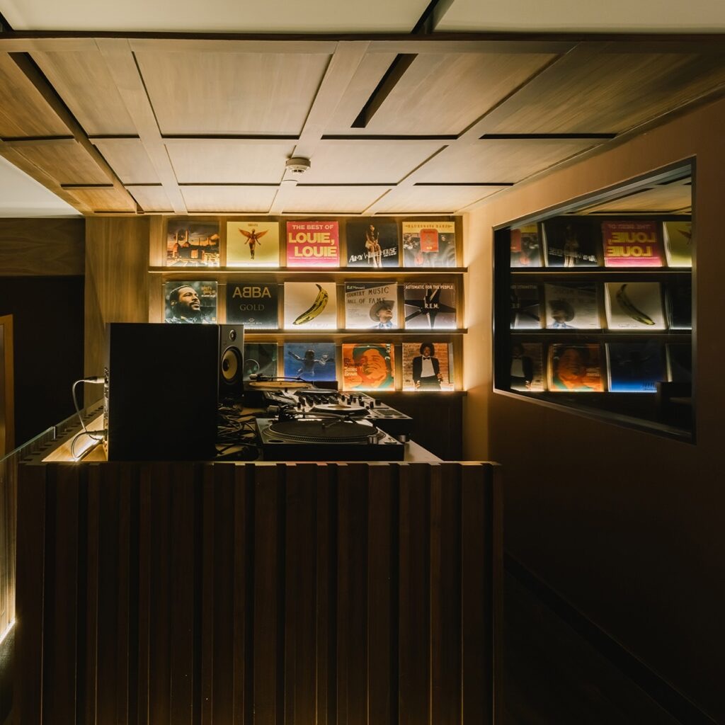 The Art Deco room at Open Bar