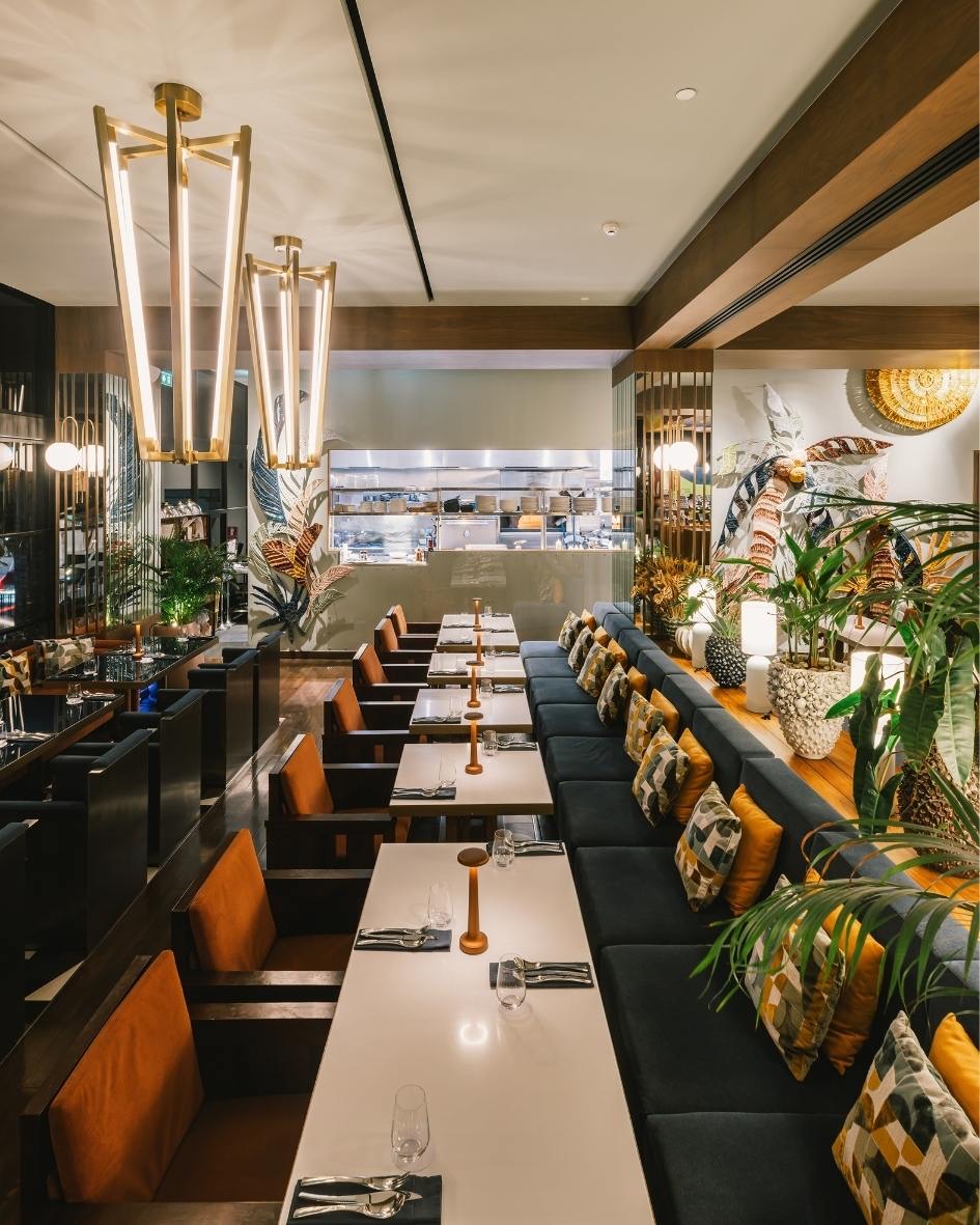 The main dining room at SWD